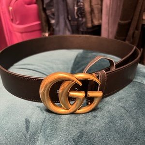 Authentic black Gucci Apoot belt